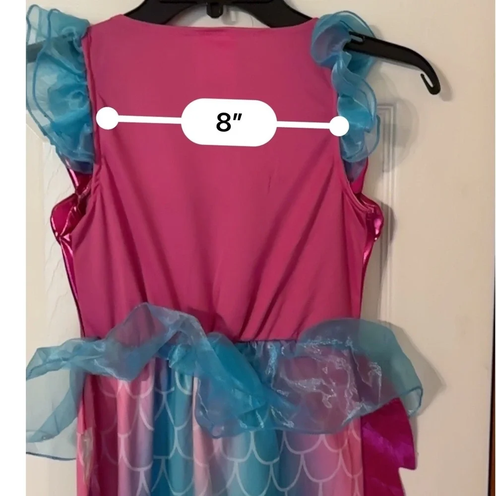 Spooktacular Creations Mermaid Costume Dress Kids Size M Halloween‎ Preowned EUC